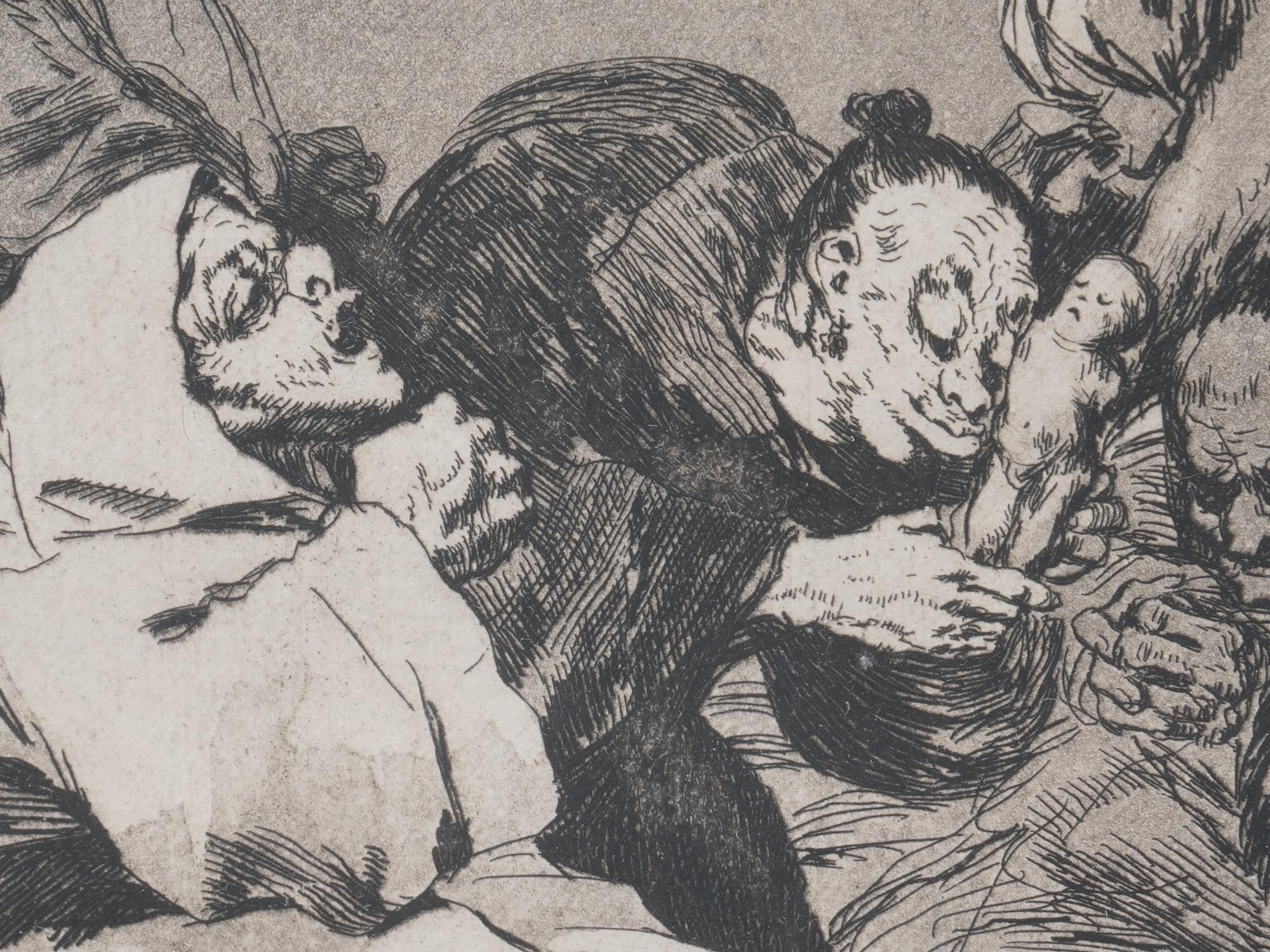 SPANISH ETCHING AND DRYPOINT BY FRANCISCO DE GOYA PIC-3
